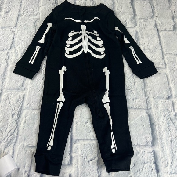 Skeleton one piece full zip for 6 to 9 months - Picture 1 of 8